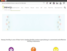 Tablet Screenshot of newayfertility.com